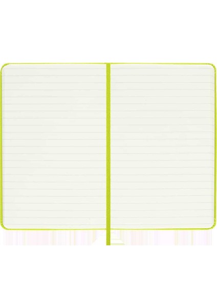Sert Kapak Çizgili Defter Cep Boy 9X14 cm 192 Sayfa Limon Yeşili indirimleri
