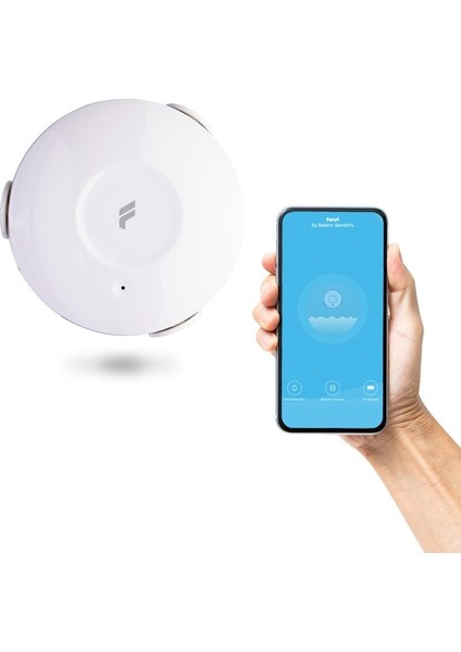 Wi-Fi Akıllı Su Baskın Sensörü Uzaktan Kontrol Edilir Her Yerde Haber Verir