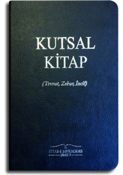 Kutsal Kitap - Termo Deri Kapak (Özel Baskı) ***** Önerilen Ürün