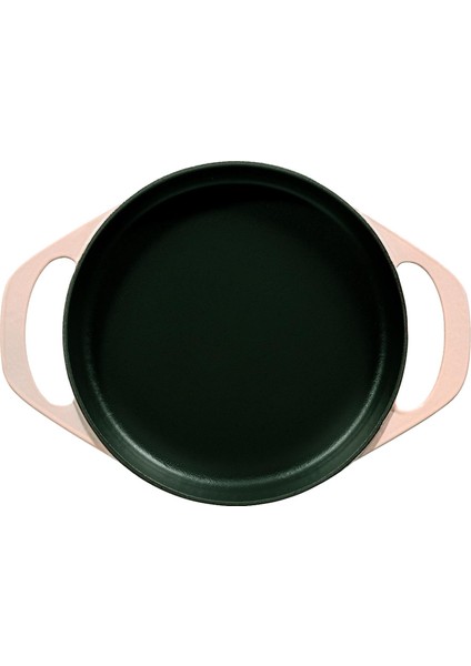 Potart 22 cm Yuvarlak Düz Tava Degrade Pembe