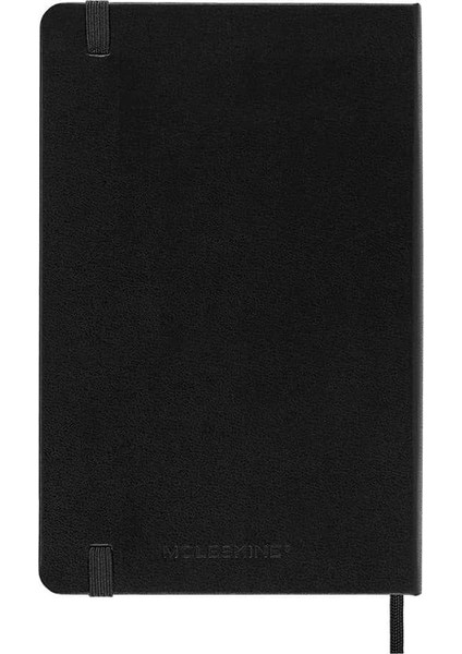 Sert Kapak Çizgisiz Defter M Boy 11,5X18 cm 208 Sayfa Siyah fiyatları