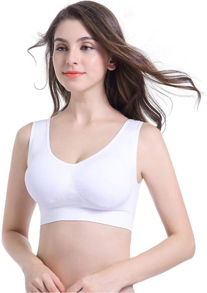 Kadın Kalın Askılı Pedli Büstiyer Sütyen 3 Adet fiyatları