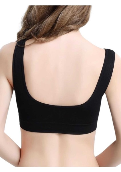 Kadın Kalın Askılı Pedli Büstiyer Sütyen 3 Adet fırsatları