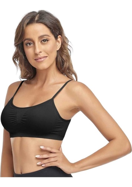 Kadın Ince Askılı Pedli Büstiyer Sütyen fiyatları