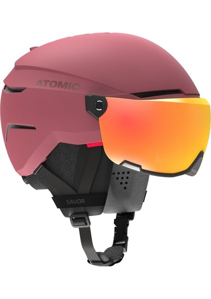 Kask Savor Visor Stereo Maroon 2025