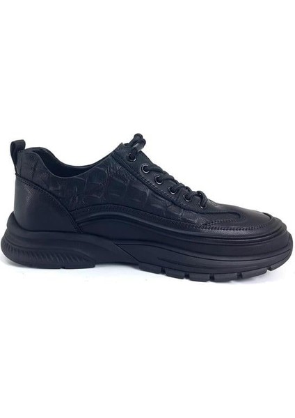 518 Erkek Sneaker Spor Ayakkabı-Siyah