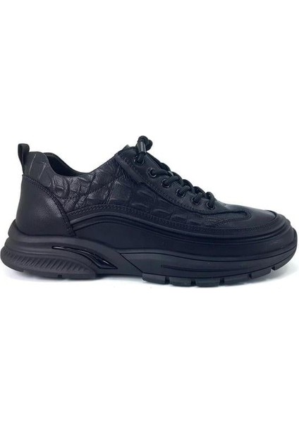 518 Erkek Sneaker Spor Ayakkabı-Siyah