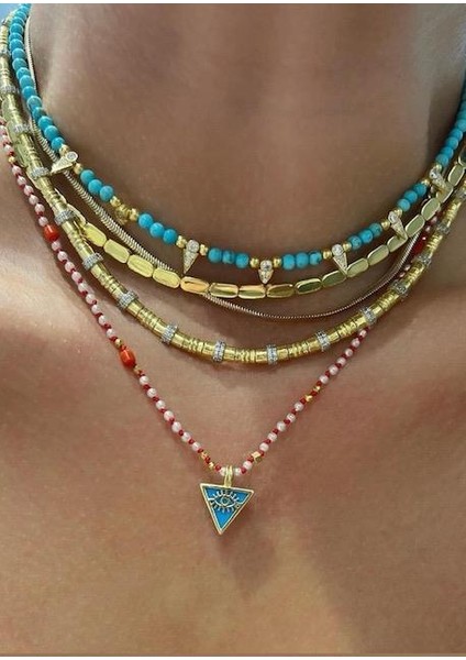 Milas Tasarım Göz Kolye modelleri