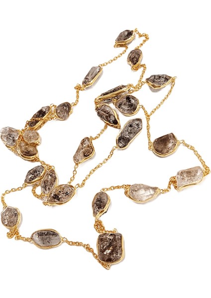 Vintage Doğaltaşlı Zincir