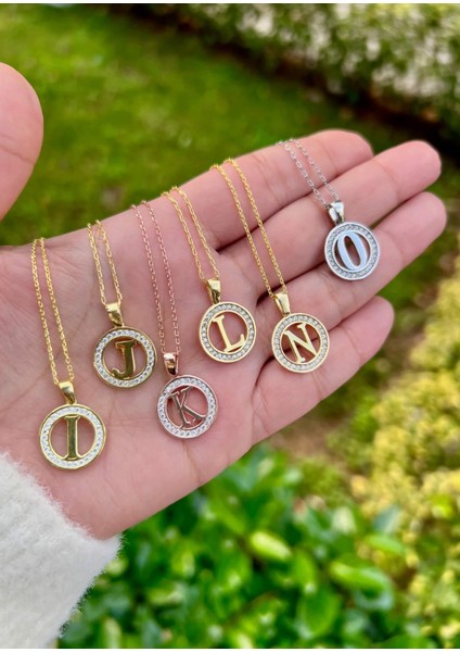 Planet Taşlı Harf Kolye fiyatları