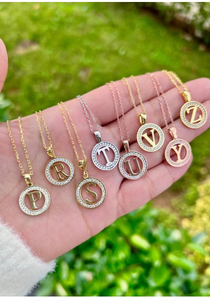 Planet Taşlı Harf Kolye fırsatları