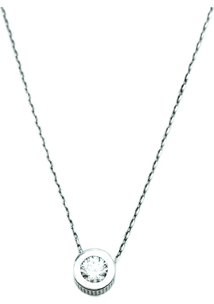 Swarovski Tektaş Kolye