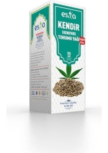 Kendir Kenevir Tohum Yağı 50 ml