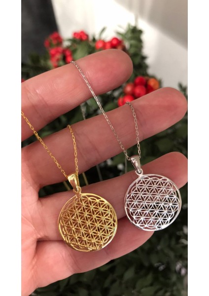 Yaşam Çiçeği Kolye modelleri