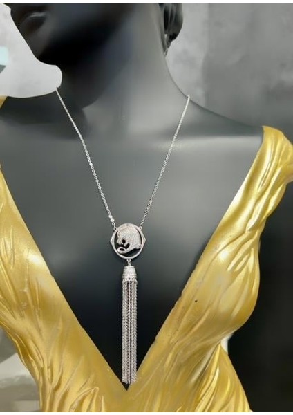 Püsküllü Panter Kolye modelleri