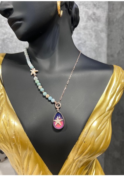 Deniz Yıldız Tasarım Kolye fiyatları