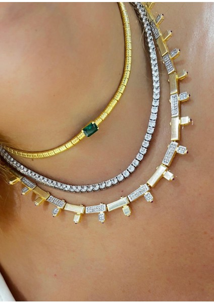 Bety Bambu Choker Kolye