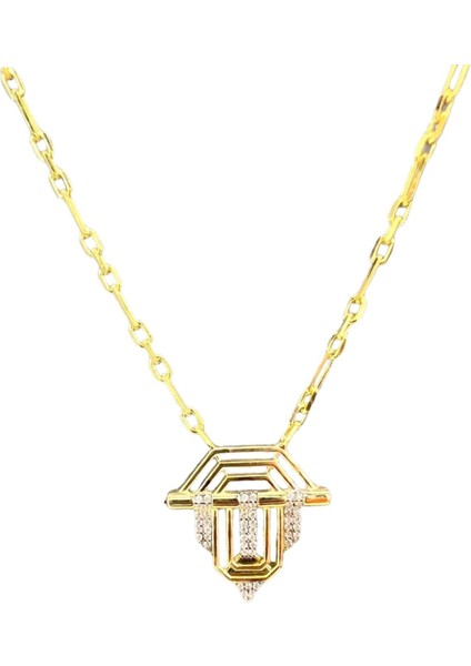 Bety Taşlı Serenay Kolye Küçük