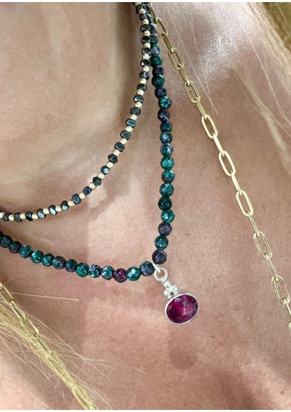 Milas Yeşil Akik Kolye fiyatları