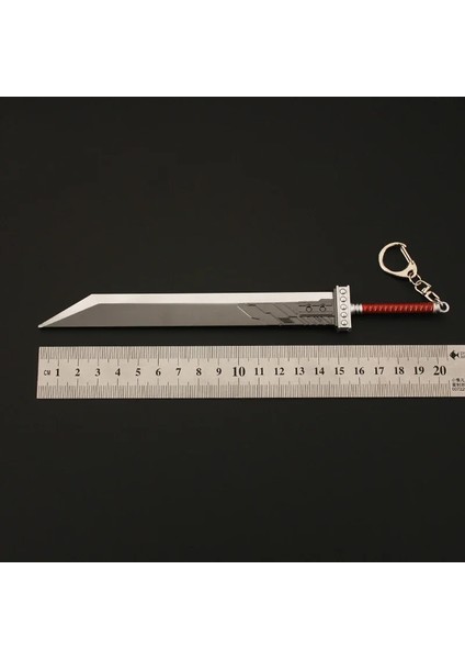 Final Fantasy Cloud Buster Sword 20CM Pvc Standlı | Charm Oyun Aksesuarı