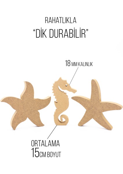 15 cm 3 Adet Dik Durabilen Ahşap Figür Oyuncak .okul Öncesi Etkinlik. Çocuklar Için Ahşap Boyama