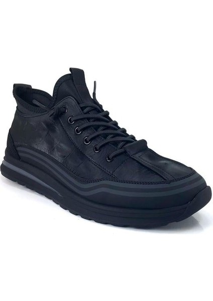 548 Erkek Sneaker Spor Ayakkabı-Siyah