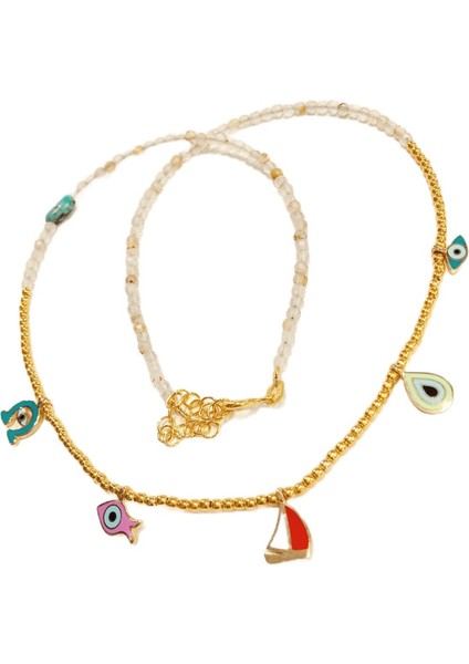 Milas Gemici Charmlı Kolye