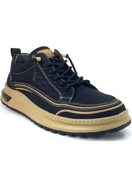 517 Erkek Sneaker Spor Ayakkabı-Siyah