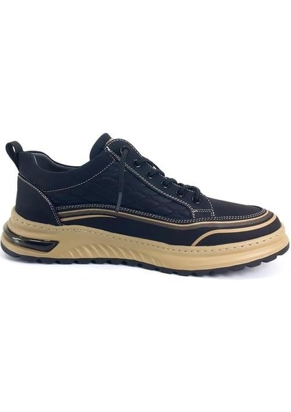 517 Erkek Sneaker Spor Ayakkabı-Siyah