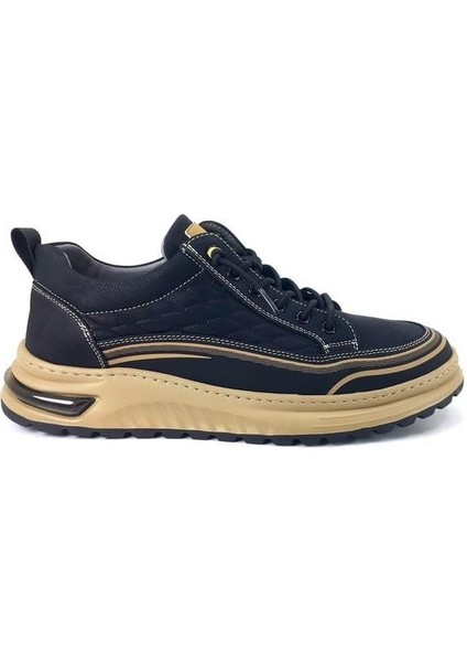 517 Erkek Sneaker Spor Ayakkabı-Siyah
