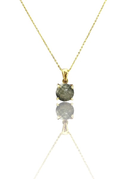 Peridot Doğal Taş Kolye