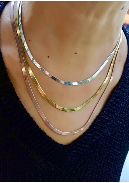 50 cm Italyan Yassı Zincir