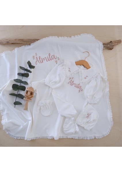 Isimli Hastane Çıkışı 4 Lü Penye Set