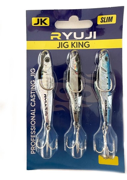 Jig King Real Mix 3 Adet - Jig Yem 10GR