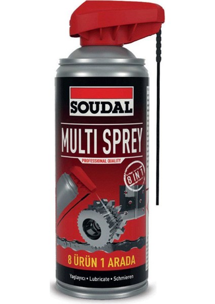 8'i 1 Arada Pas Sökücü Yağlayıcı Sprey 400 ml