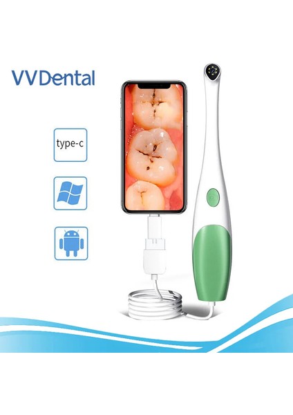 Dental Diş Kamera Hd 1080 Piksel Ağız Içi 3 In1 USB Android Pc Tablet