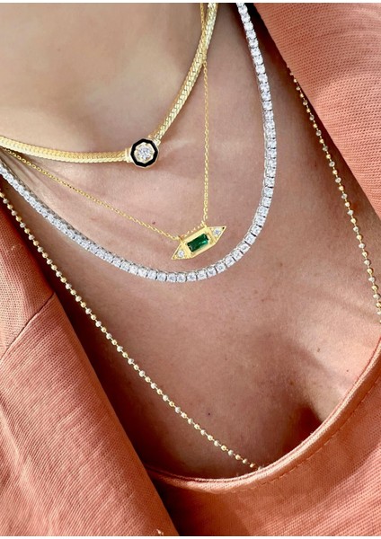 Balık Sırtı Baget Kolye fiyatları