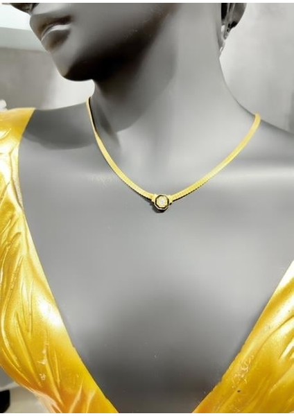 Balık Sırtı Baget Kolye modelleri