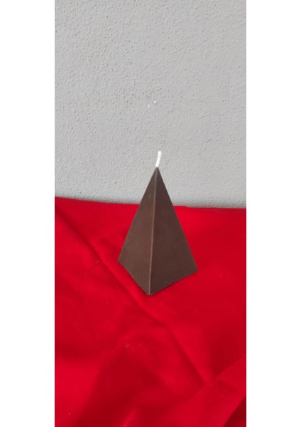 Balmumu mum Piramit 9X4 cm siyah fiyatları