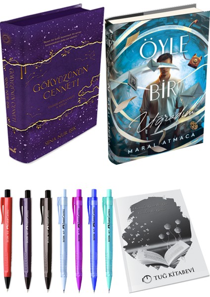 Öyle Bir Uğradım 2 (Ciltli) Maral Atmaca ve Gökyüzünün Cenneti 4 (Ciltli) Sena Nur Işık 2'li Set + Armağan