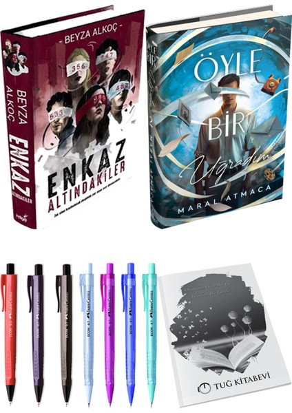Öyle Bir Uğradım 2 (Ciltli) Maral Atmaca ve Enkaz Altındakiler 1 (Ciltli) Beyza Alkoç 2'li Set + Armağan