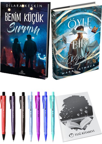 Öyle Bir Uğradım 2 (Ciltli) Maral Atmaca ve Benim Küçük Sırrım 1 (Ciltli) Dilara Keskin 2'li Set + Armağan