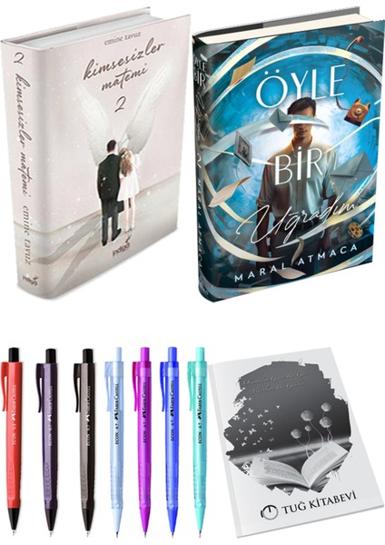 Öyle Bir Uğradım 2 (Ciltli) Maral Atmaca ve Kimsesizler Matemi 2 (Ciltli) Emine Tavuz 2'li Set + Armağan