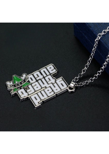 Grand Theft Auto V Metal Kolye | Gta 5 Charm Oyun Aksesuarı