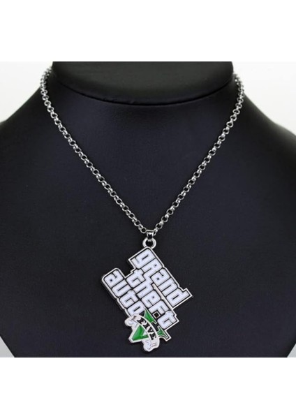 Grand Theft Auto V Metal Kolye | Gta 5 Charm Oyun Aksesuarı