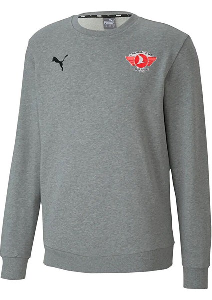 Turk Hava Yolları Polo Tısort Türk Hava Yolları Erkek Futbol Sweatshirts THY-65693333 Gri
