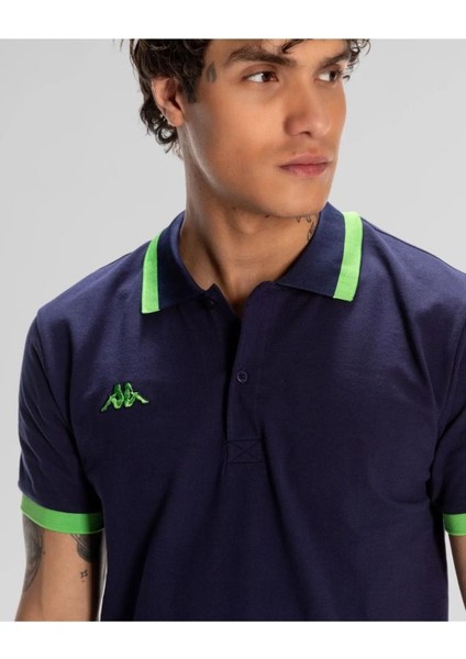 Logo Neon Erkek Polo T-Shirt 351W46W-A07 fırsatları