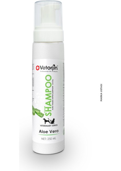 Kedi Köpek Kuru Hypoallergenic Şampuan Aloe Vera 250 ml