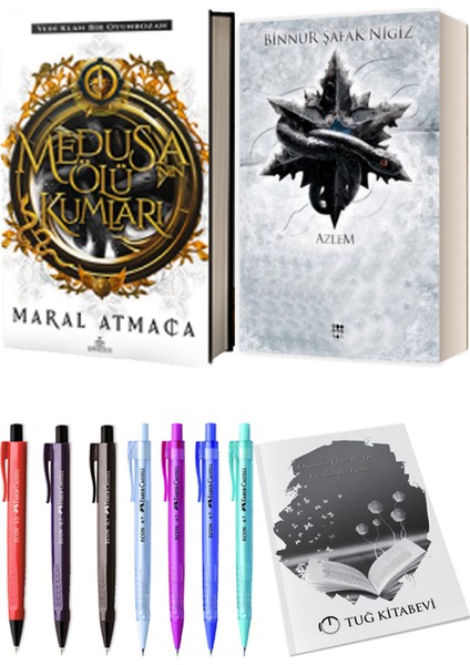 İçinde Bir Sen 4 Azlem (Ciltli) Binnur Şafak Nigiz ve Medusanın Ölü Kumları (Ciltli) Maral Atmaca 2'li Set + Armağan