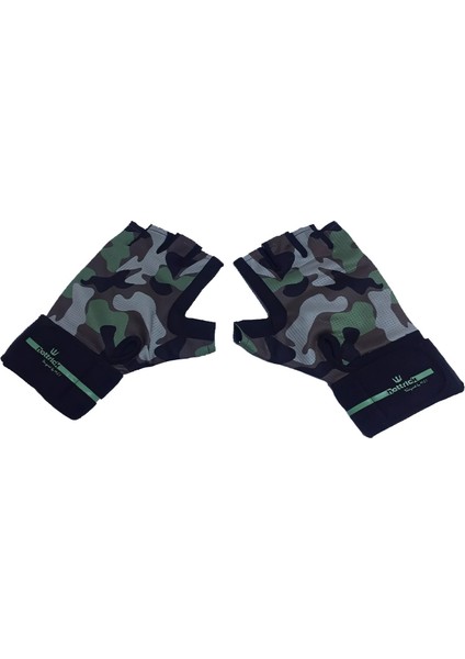 Hattrick Sportiva Kamuflaj Desenli Fitness Eldiveni
